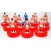 Subbuteo Andrew Table Soccer USSR (CCCP) 1988 on Classic Hasbro Bases